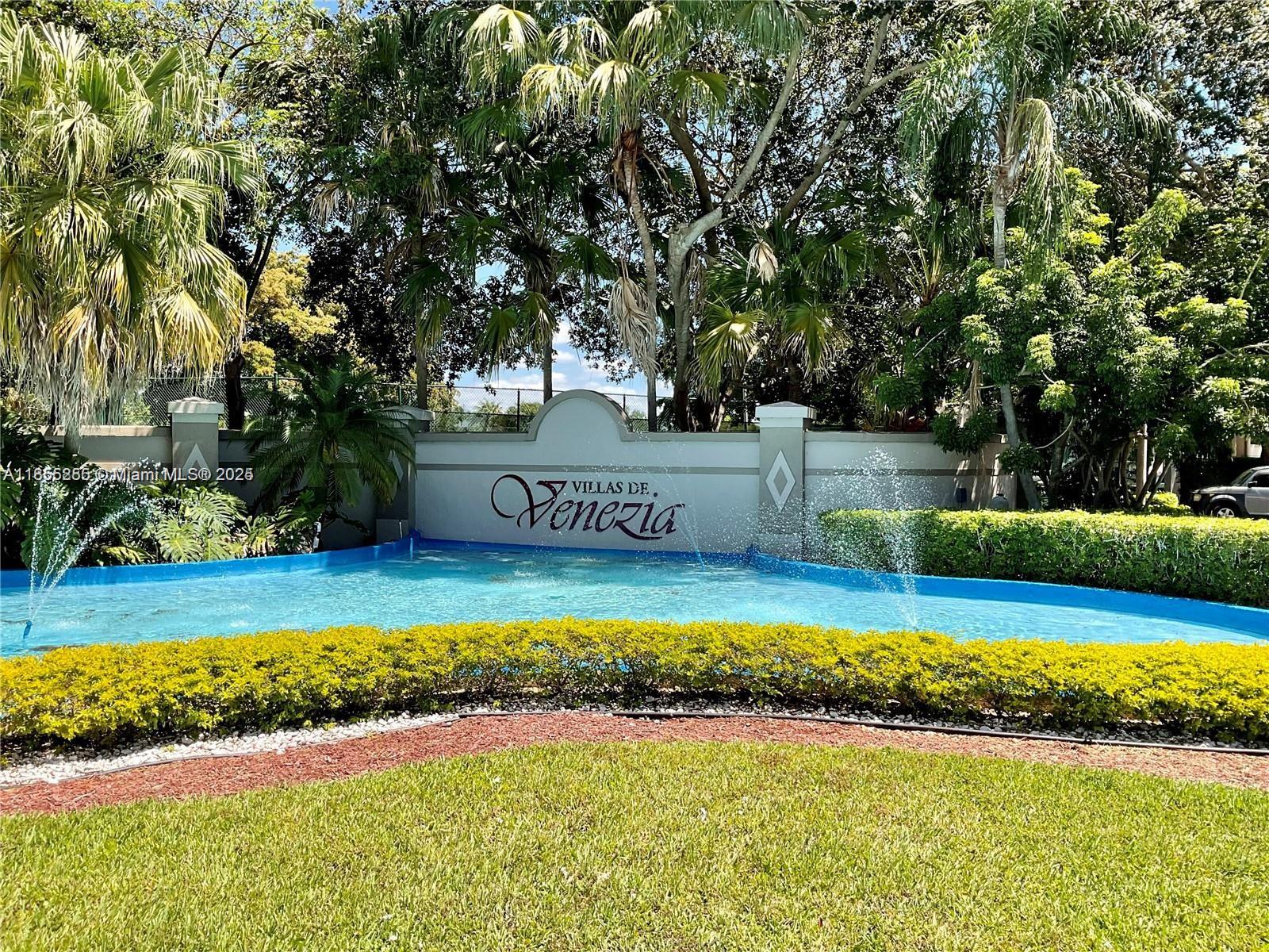 Spacious 2-bed, 2-bath unit located in the desirable Villas de Venezia community in Sunrise. This bright and well-maintained condo features an open layout, laminate flooring throughout, in-unit washer and dryer, and a private screened balcony with serene canal views. The split-bedroom floor plan provides added privacy, and both bedrooms offer generous closet space. Enjoy resort-style amenities including two pools, fitness center, tennis courts, clubhouse, and more. Centrally located near Sawgrass Mills Mall, major highways, schools, dining, and entertainment. Pet-friendly and investor-friendly—can be rented immediately. Don’t miss this excellent opportunity