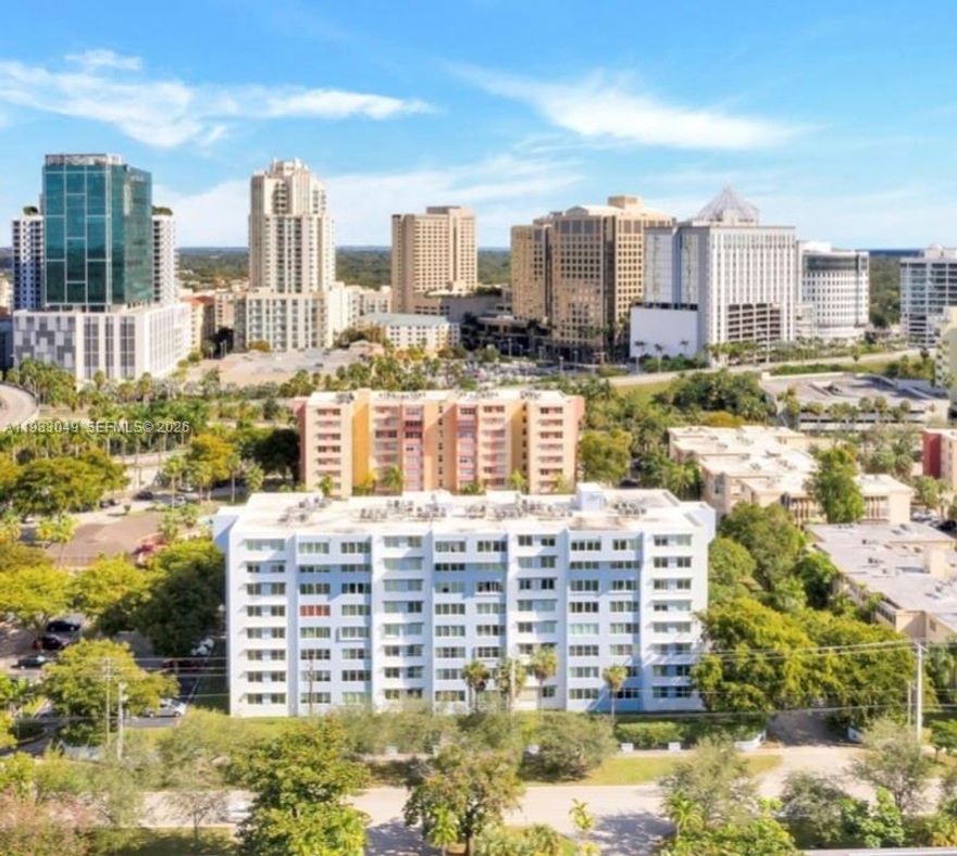 Just walking distance to Dadeland Mall, This impeccable big corner unit on 2nd. Floor features, 3 bedrooms, 2 bath, with lots of natural light flowing into every room. Impact windows. Plenty parking space. Completely remodeled, Master room has 2 very spacious closets, tile floor throughout, ideal for easy cleaning. Beautiful modern kitchen with granite and a large counter, great for invited guest. New lights. Freshly painted with a brand new A/C and best of all has washer-dryer in unit and water included in rent. Not your average condo, this specific unit has tons of closet space for storage. Next to Palmetto Expressway, Baptist Hospital, Metro-rail station, US1, tons of shopping centers walking distance.