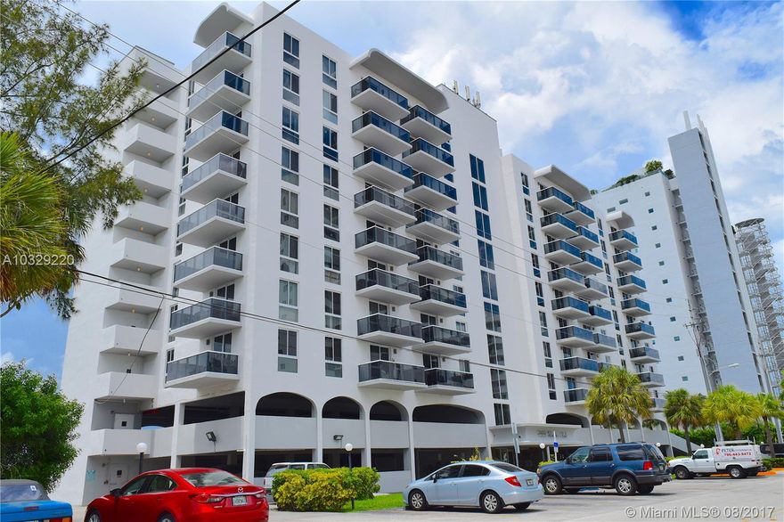 This is a great unit, freshly painted with a split floor plan.  Nice size balcony with partial view of the bay.  Good location close to schools, restaurants and park.  Laundry facility in each floor.