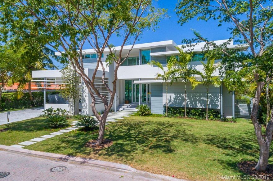 BRAND NEW and absolutely exquisite and stunning home on Island Dr. Built on an oversized lot with 12,000 sq ft.This modern 2 story dream home has 5,631 sq ft under a/c and 7,780 sq ft with terraces & carport (Gross). Created with the ultimate level of design and architecture it is open & bright with high ceilings and a very functional floor plan. This residence offers 7 bedrooms, 7.5 baths and top of the line finishes throughout with a gorgeous patio, pool area and garden. A must see!