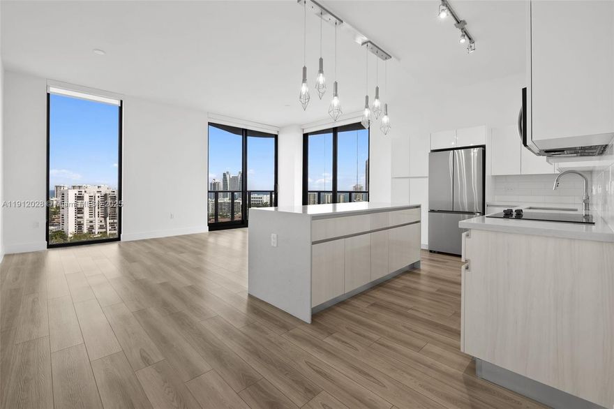 Experience refined living at Slate Hallandale Beach, where resort-inspired amenities meet modern luxury. Enjoy magnificent ocean or golf-course views, elegant finishes, and over 30,000 sq. ft. of curated amenities, including a resort-style pool deck, spa lounge with sauna, fitness and wellness center with Peloton® studio, yoga and Pilates spaces, and courts for tennis, pickleball, and basketball. Interiors feature quartz waterfall countertops, 10-ft ceilings, frameless showers, and in-unit washer/dryer. Advertised rate is net effective rent with 2 months free on a 12 month lease. Pet Fee: $35/m. *FAST APPROVAL!