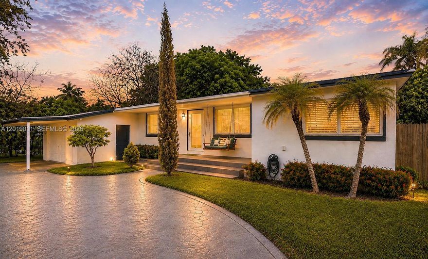 Charming and thoughtfully updated 3BR/2BA home on an oversized 8,300+ sq ft lot in a desirable central Miami location. Situated on a sought-after stretch of NE 117th St—where multiple homes have recently sold above the $1M mark—this inviting residence embodies warmth, character, and versatility. Features include impact windows, a one-car garage, bright living spaces filled with natural light, an updated kitchen, and a spacious Florida room for relaxing, entertaining, or flexible use. Expansive backyard with room for outdoor living and future possibilities. Near Miami Shores, Biscayne Park, Wynwood, Design District, Downtown Miami, Bal Harbour, Surfside, and Miami Beach. Previously operated as furnished Airbnb, “Casa Miami.”