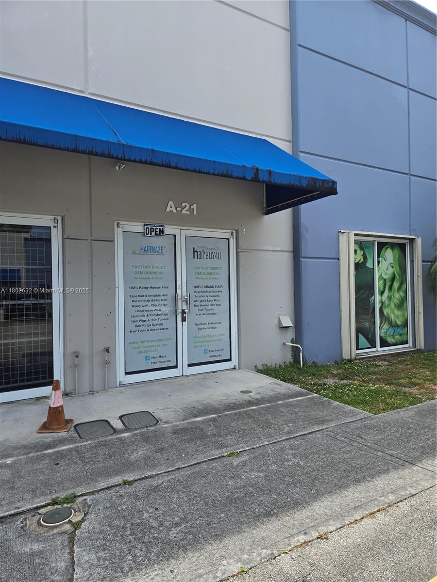 3,000 SF air-conditioned warehouse centrally located in Palmetto Business Park with convenient access to Palmetto Expressway (826), I-75, and I-95. Situated in the heart of Palmetto's high-traffic wholesale district, this office/warehouse condo features a private office, one restroom, and a rear street-level loading door (10' W x 12' H). Ideal for distribution, storage, or light industrial use. Available immediately.