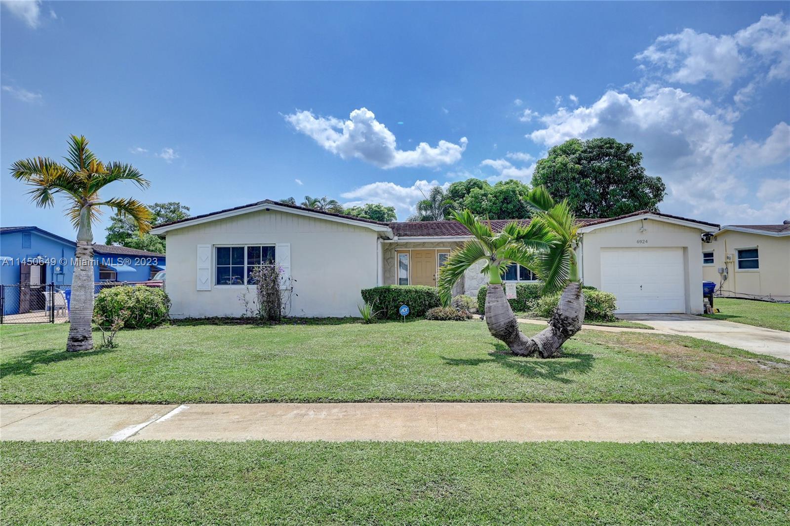 Come see this gorgeous pool home in the heart of Margate! This home features an open floor plan with 3 ample bedrooms, 2 remodeled bathrooms, a custom built kitchen with wood cabinetry and granite countertops, stainless steel appliances with wine cooler, Impact windows and doors, recess lighting, tile and laminate wood flooring throughout and so much more. Outdoors enjoy the pristine pool fully screened in and enclosed with a privacy fence. Tons of outdoor space for entertainment. Conveniently located near major highways, shopping and dining. No HOA.