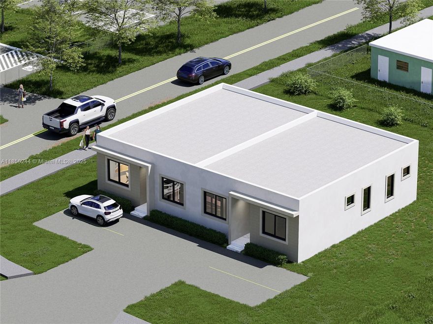 BRAND-NEW CONSTRUCTION!
DUPLEX... YOU MAY BUY ONLY ONE UNIT IF INTERESTED!!! 
THE PRICE SHOWN ABOVE IS FOR THE WHOLE DUPLEX. 
THIS MODERN HOME WITH AN OPEN SPACE LIVING CONCEPT WILL BE DELIVERED MOVE-IN READY IN DECEMBER 2025.
BOTH UNITS WILL FEATURES STAINLESS STEEL APPLIANCES, ELEGANT WOOD CABINETRY, AND QUARTZ COUNTERTOPS.
CLOSE TO MAIN ROADS, SHOPPING, AND DINING.