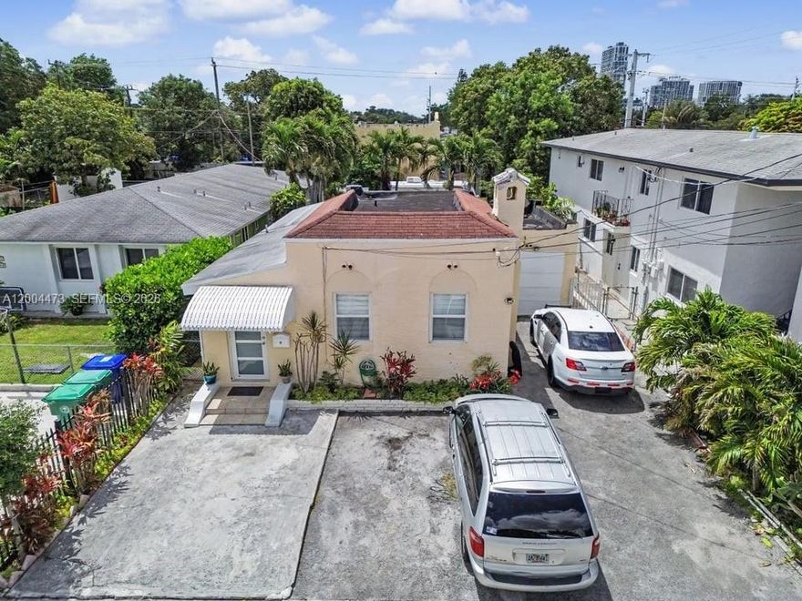 Cozy and well-located 2-bedroom, 1-bath home, located in a privileged area, This property features a patio designed for hosting family gatherings and  BBQ, plus a converted garage ideal for guests or extra income. This property offers exceptional access to major highways, Hospitals, excellent Schools, Supermarkets, Brickell, Downtown Miami, Coconut Grove, Shops at Merrick Park, Miami International Airport, and much more. —making it an ideal option for both owner-occupants and investors. situated just a few minutes from some of Miami's most influential communities. Ideal for buyers looking to settle in a high-growth area, lifestyle and convenience.  A great opportunity to own in a central location with accessibility, and strong market fundamentals.