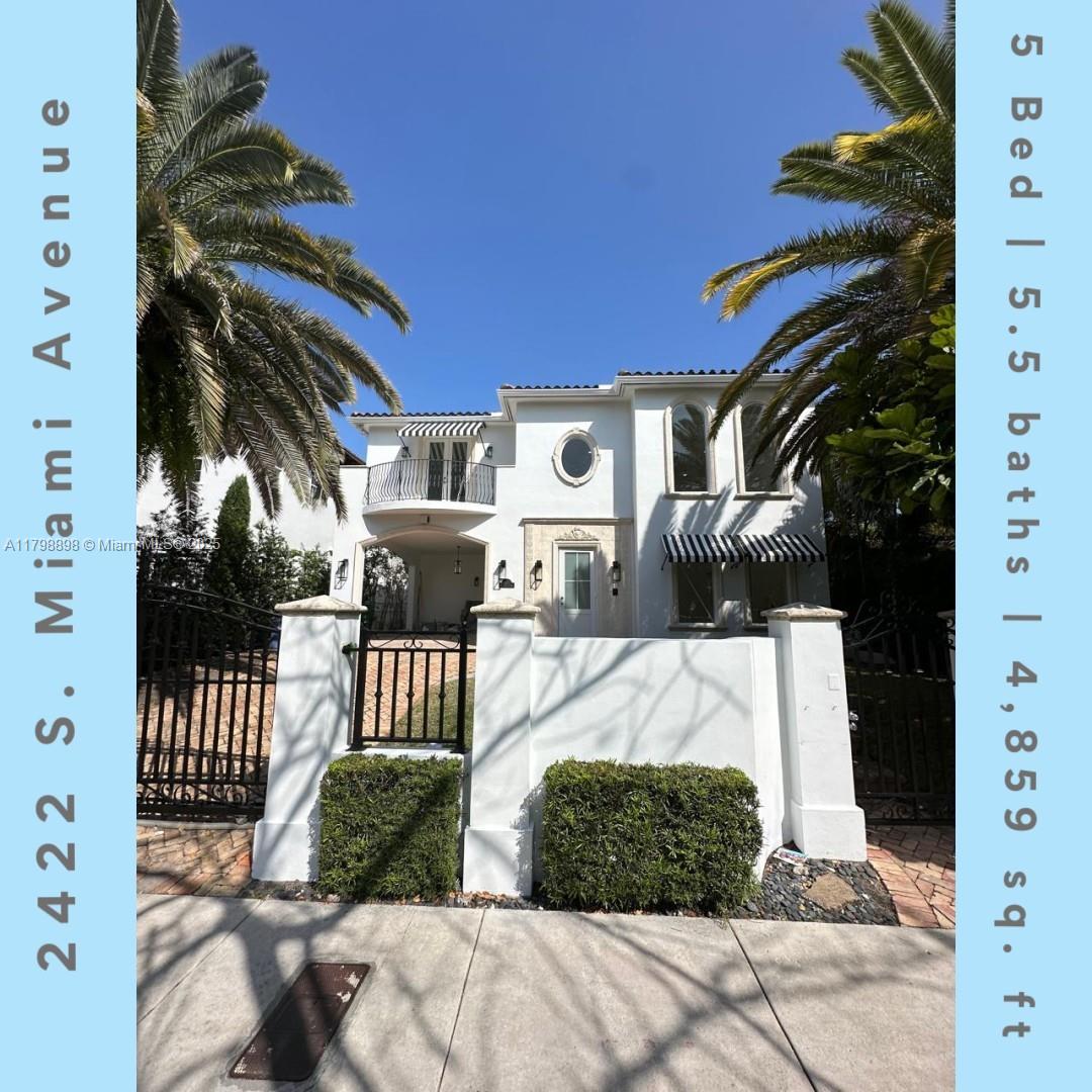 Rental Property at 2422 S Miami Ave 2422, Miami, Broward County, Florida - Bedrooms: 5 
Bathrooms: 6  - $20,000 MO.