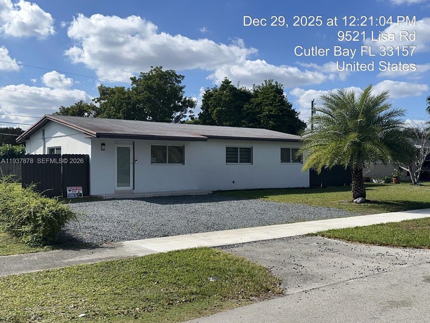Incredible opportunity in highly desirable Cutler Bay! This spacious 4-bedroom, 2-bath single-family home offers endless potential for investors or buyers ready to add their personal touch. Sold AS-IS, cash only, this property is a true diamond in the rough. Please note: there is an existing city code violation that will need to be addressed with the City of Cutler Bay.  All offers must be submitted by the Buyer's agent via the RES.NET Agent Portal. If your offer is accepted, you agree to be responsible for an offer submission technology fee of $300.00. The fee will be collected and disbursed by the settlement agent and disbursed at the closing and settlement of the transaction. To submit your buyer's offer, simply click the link below. If you already have a RES.NET Agent account, you will be prompted to log in. If not, you will be prompted to create an account.  
To begin, click or paste this link into your web browser: https://agent.res.net/Offers.aspx?-1806103