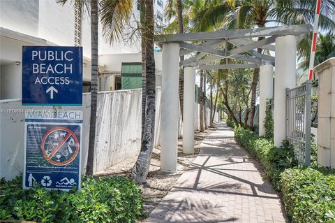 A home in Miami Beach