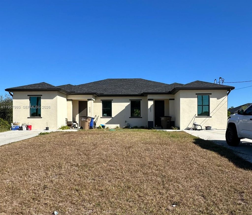 Photo of 4660/4662 SW 26th St, Lehigh Acres, FL 33973 (MLS # A11957993)