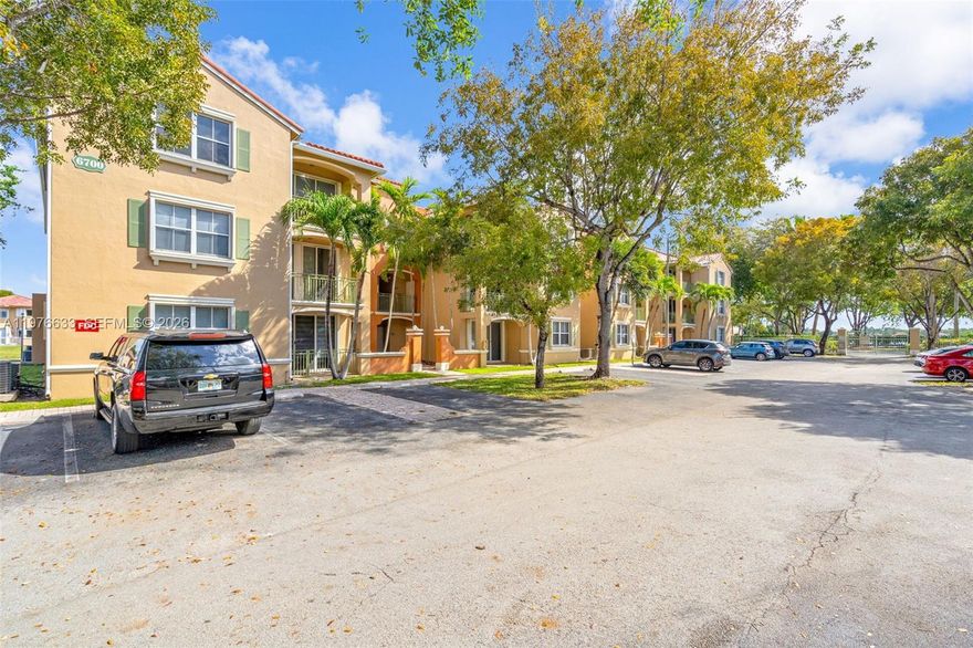 Spacious 3-bedroom, 2-bathroom ground-floor condo located in the highly desirable city of Doral. This unit features a functional layout with comfortable living and dining areas and tranquil canal views that create a peaceful setting. The condo offers two assigned parking spaces, a valuable convenience in the area. Being on the ground floor provides easy access with no stairs, making it ideal for everyday living. The property is dated and ready for renovation, offering a great opportunity for buyers to update and customize the space to their taste. Excellent potential for homeowners or investors looking to add value. Conveniently located near major highways, shopping, dining, parks, and top-rated schools, making it a prime location in one of Miami-Dade’s most sought-after communities. Community has reserves buyer can finance this unit with as low as 5% down payment please contact us with any questions or for showings.
