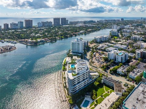 A home in Bay Harbor Islands