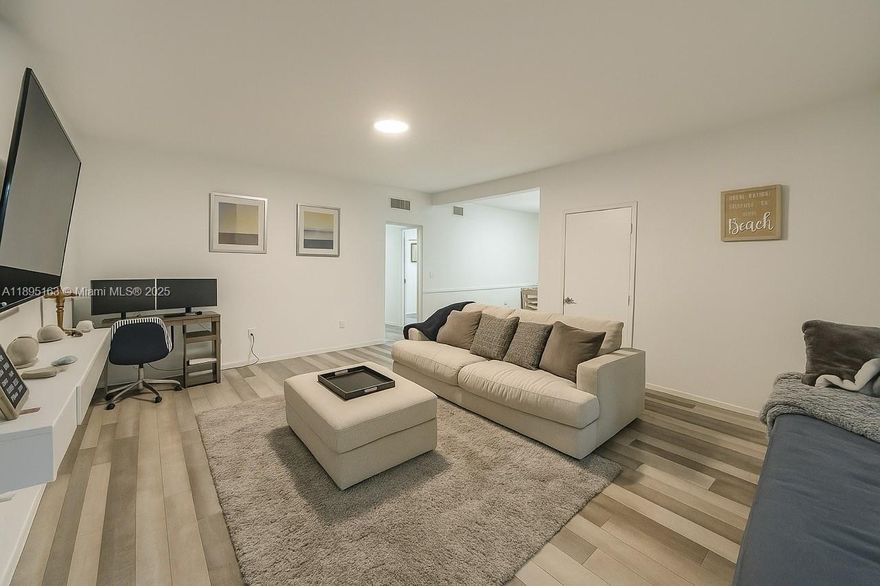 Move-in ready and tastefully furnished Miami Beach residence! Spacious floor plan with excellent storage, walk-in closet, and updated kitchen with stainless steel appliances. The unit offers the convenience of an IN-UNIT full-size washer and dryer and dedicated parking. Pet-friendly. Prime location just steps from the Convention Center, The Fillmore, Bass Museum, Botanic Garden, and Lincoln Road’s top restaurants and shops. Ready for immediate move-in!