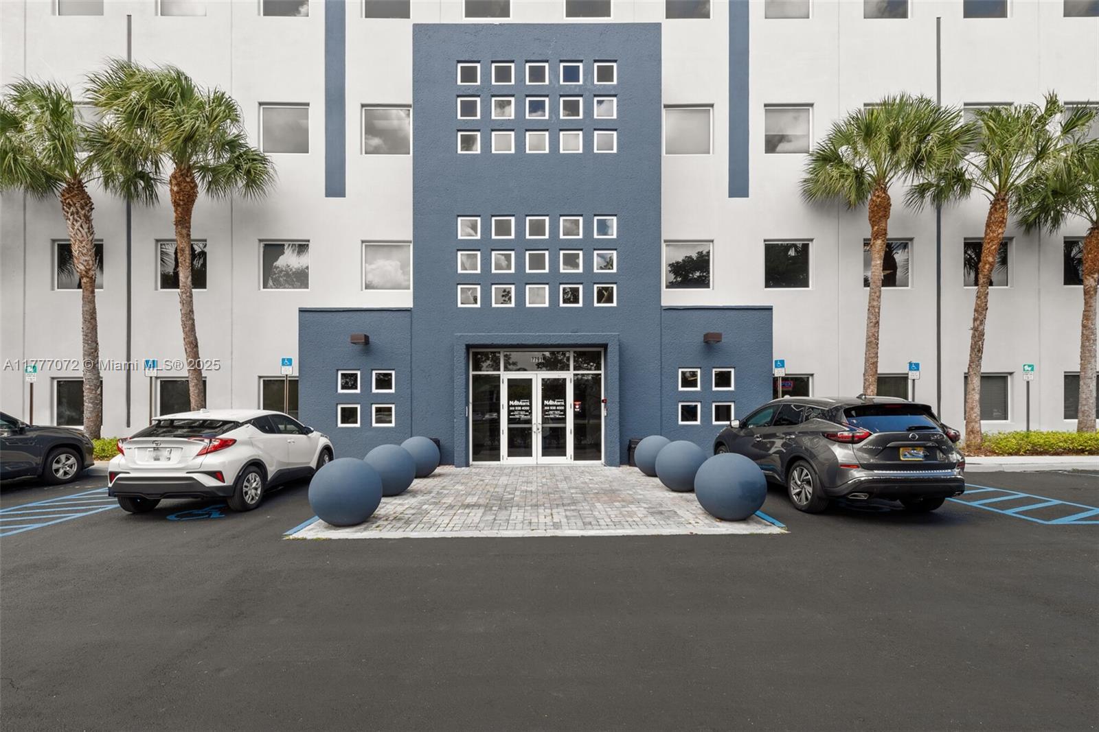 Offering approx. 1,915 RSF two connected corner office suites (Units 214 & 215) sold together. Palmetto West Park III is a 4-story professional office building ideally located in the heart of Doral. The space features private offices, a large open bullpen area, a dry kitchenette, impact glass windows, and a separate thermostat. Enjoy added convenience with the common waiting/meeting area and conference rooms located on the same floor.
Building amenities include a 2-story modern lobby, on-site café, 2 elevators, 3 staircases, 2 common conference rooms, and generous parking (5 per 1,000 SF). Perfect for owner-users or investors looking to secure a prime commercial asset in one of South Florida’s most sought-after business districts.