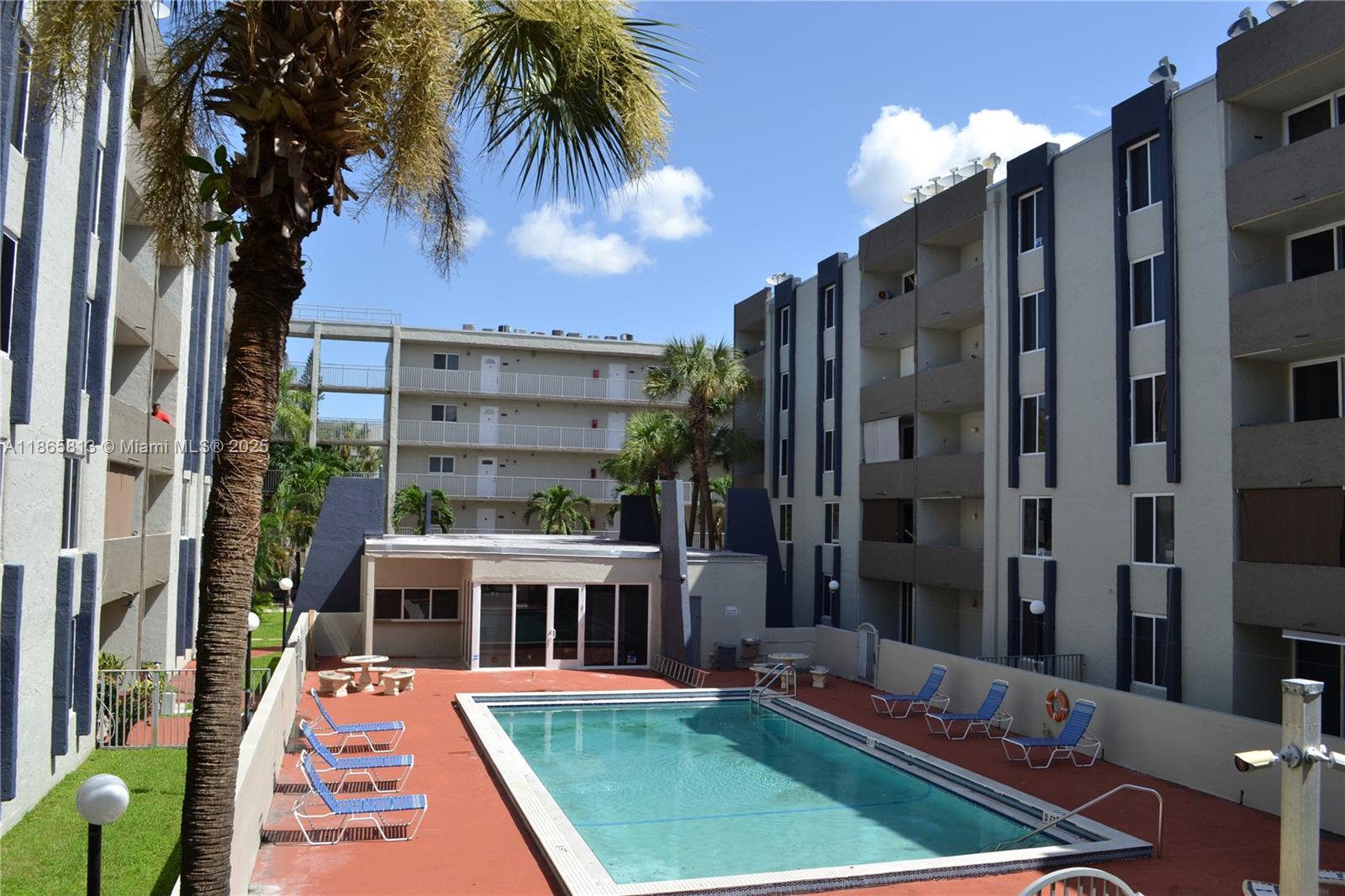 Spacious second floor apartment featuring a comfortable split layout with 2 bedroom 2 bathroom and walk-in closet. Enjoy an open living and dining area with plenty of natural light, a well appointed kitchen, and tile floors throughout. Residents benefit from assigned parking, in-unit washer and dryer, gated community, pool view from the private balcony and lake views. Contact us for more details.