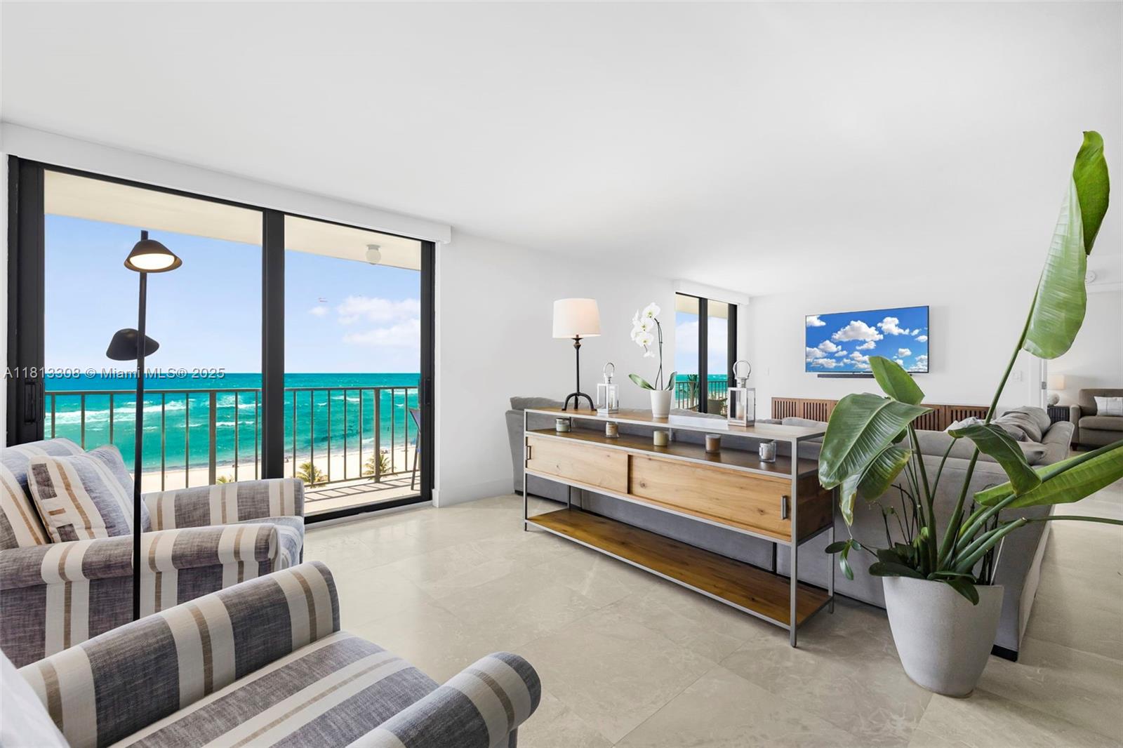 Rental Property at 2625 Collins Ave 907, Miami Beach, Miami-Dade County, Florida - Bedrooms: 3 
Bathrooms: 4  - $12,000 MO.