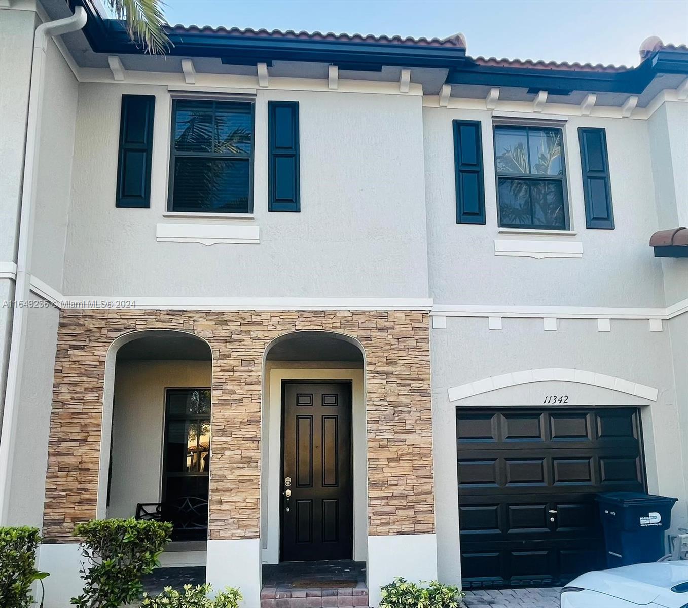This expansive townhome offers plenty of space and comfort! The unit features stylish tile flooring throughout both levels, adding a modern touch. Enjoy the convenience of a private patio and a one-car garage. The property also boasts a stunning clubhouse with a luxurious pool and an exciting water park for kids—perfect for family fun. Rent includes real estate taxes and maintenance fees; tenants are responsible for utilities. Don't miss out on this fantastic opportunity!