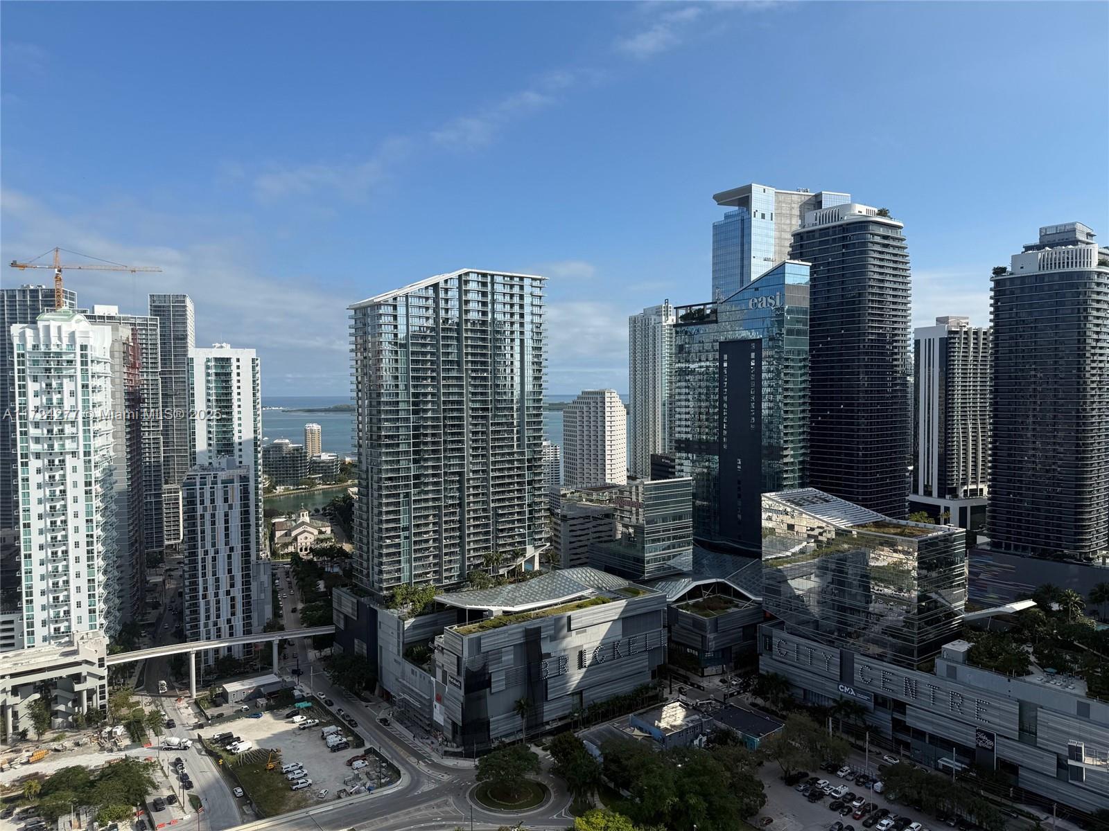 Cozy, gorgeous and best price unfurnished 1 Bedroom and 1.5 bathrooms at prestigious Blue Condo in Miami, the 11-line offers superior water views and semi-private elevators for added privacy besides the floor to ceiling windows, granite countertop, stainless steel appliances, washer/dryer in unit. Currently rented at $3,200 till December 14, 2025 and rent includes 1 assigned space + 1 additional valet space for owners only.
A new elegant lobby is underway, and you can enjoy Resort Style amenities such as 1 East Bayfront infinity heated pool & hot tub, West Pool, Hot Tub, movie theater, GYM, Sauna, Steam room, Kids Playroom, game room, business center, BBQ area, 24hr doorman, convenience store, community social activities. A few minutes to Design District, Wynwood and Shops at Midtown.