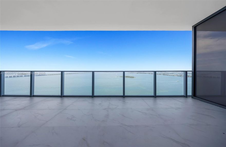 Experience elevated luxury at Aria Reserve South Tower in Miami’s Edgewater. BEST PRICED brand-new 2-bed + den, 3-bath, 1,783 SF residence in the sky with private elevator access offers seamless indoor-outdoor living and stunning east views of Biscayne Bay sunrises and vivid sunset panoramas. Enjoy 10-ft ceilings, impact glass & designer finishes throughout. The open living area flows to a deep terrace. A gourmet kitchen with Thermador appliances is ideal for entertaining. The primary bedroom features a spa-like bath & walk-in closet. The den offers flexible space for a home office or guest room. Includes 2 PARKING SPACES. Resort-style amenities: bayfront and sunset pools, tennis & pickleball courts,gym, restaurants,kids’ playroom,dog parks, 24/7 concierge. Live where luxury meets the bay.