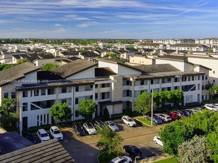 Amazing Condo in the heart of Doral, This Gem os located on the 2nd floor offering 2 bedrooms2 full baths plus de/family room overlooking the open area of the kitchen and living room area, its the perfect layout for gatherings, Tiled floors throughout, open concept, bright and spacious, Balcony overlooking the open view, stunning club house offfering top of the line resort amenities and life style, must be seen today before is too late.