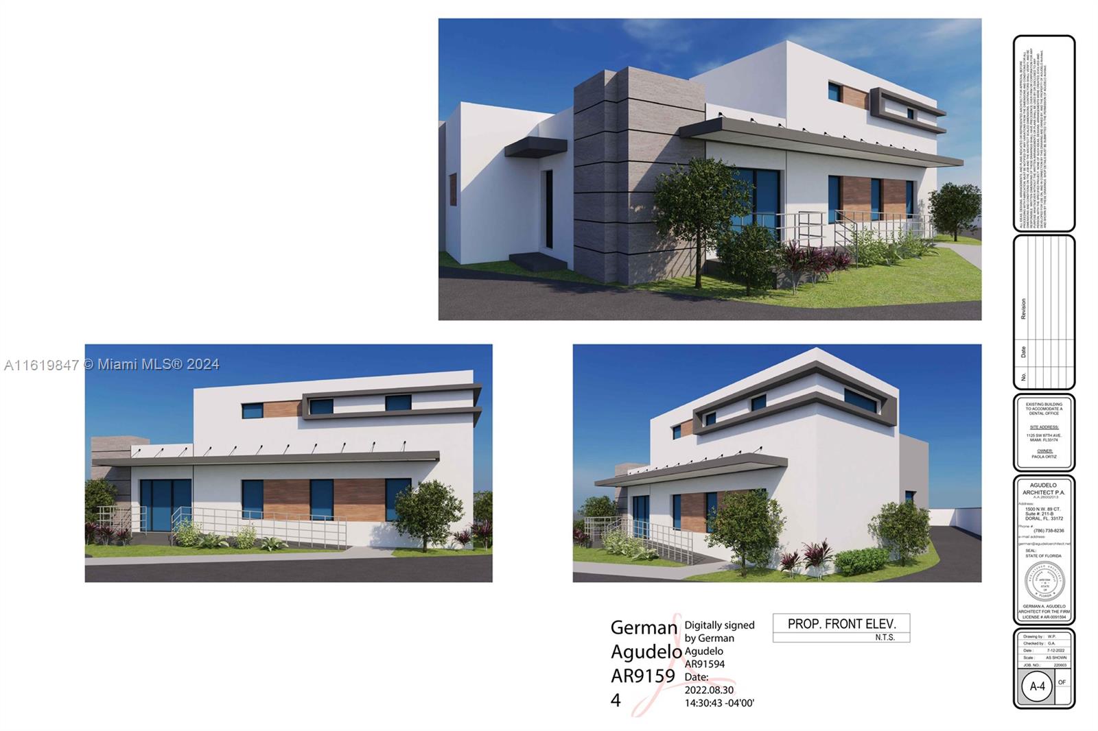 ?? Prime Dental Office Property for Sale! ?? Located at 1125 SW 87 Ave, Miami, FL 33174, this prime property features an 11,200 sq ft lot with a 3,175 sq ft, 2-story building. Zoned for dental use with approved plans, the property is demolition-complete and ready for your vision. Additionally, it offers ample parking spaces in the back. This is a rare opportunity to secure a premium location for your dental practice. Act fast!