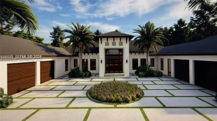 This exceptional 1.25-acre estate lot in the highly desirable Bonanza Ranches area presents a rare, turnkey opportunity to build a custom luxury residence with plans and permits already in place. Approved by Miami-Dade County, the project features a stunning design offering 5 bedrooms, 6full bathrooms, and approximately 7,434 sq. ft. of total living space, ideal for both upscale living and entertaining. The property is construction-ready, with major groundwork already completed, including slab foundation, underground plumbing, and electrical systems. All permits have been approved, allowing the new owner to start building immediately and avoid long approval timelines. The sale includes the lot and full architectural plans, delivering significant value and time savings. Enjoy the privacy and tranquility of estate-style living while remaining conveniently located near major roadways, schools, and amenities. A truly rare opportunity to bring your luxury vision to life with no delays and maximum upside.