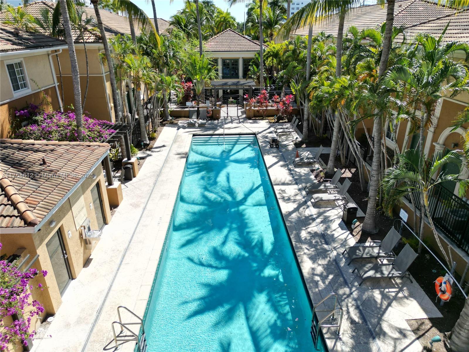 Amazing three story townhouse in the very quiet Aventi condominium. This unit is a 2bd 2ba, walking closets on both bedrooms and 2 car garage with space to park a third car outside the garage. This unit comes with a PRIVATE DOCK that can easily park a 40 footer. There are only 8 docks in the condominium which makes an amazing opportunity for buyer who own boats or investors to rent the unit and the dock. Ok to lease, Tenant occupied until May 15th