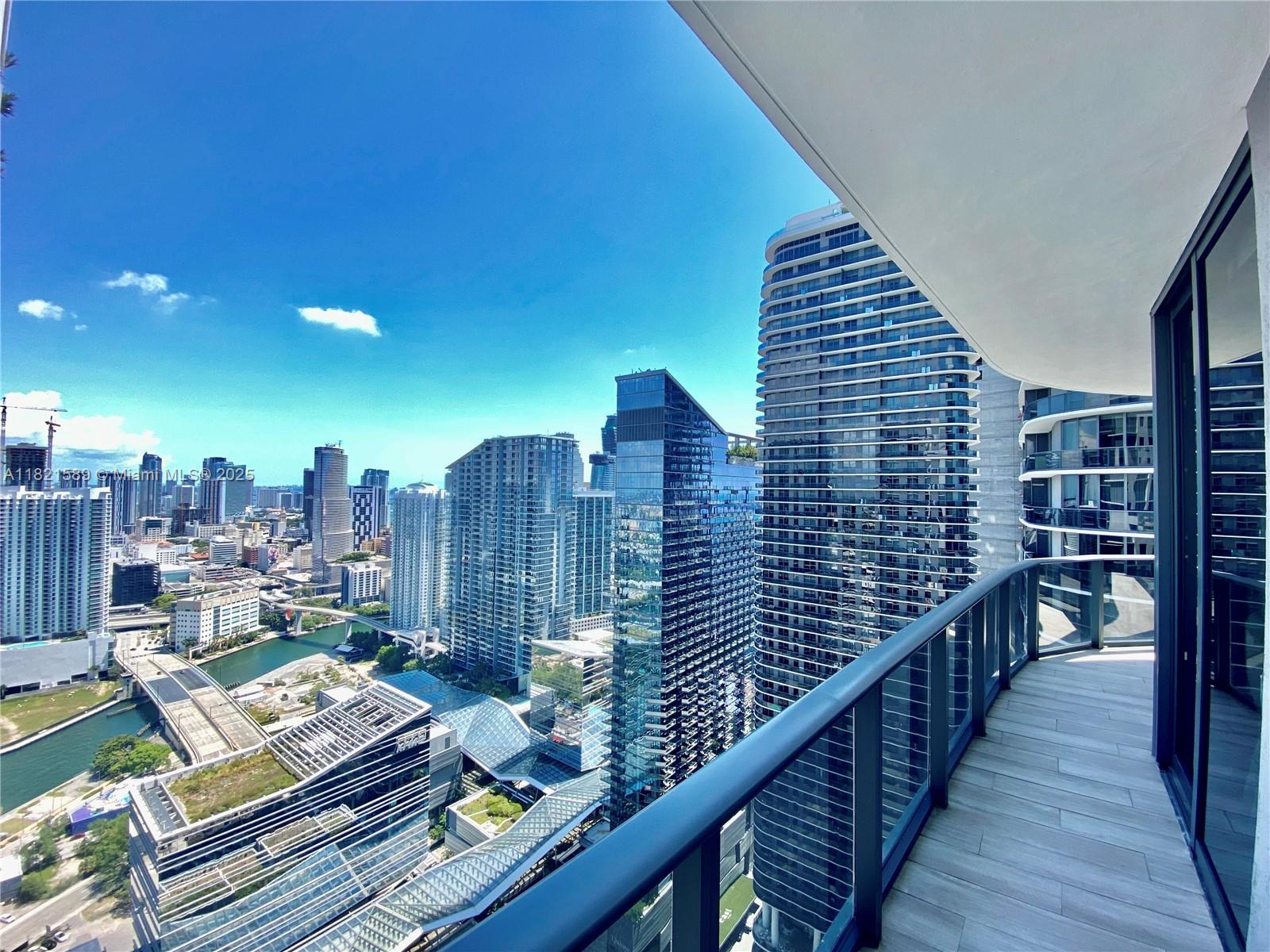 Rental Property at 55 Sw 9th St 4201, Miami, Broward County, Florida - Bedrooms: 3 
Bathrooms: 4  - $8,000 MO.