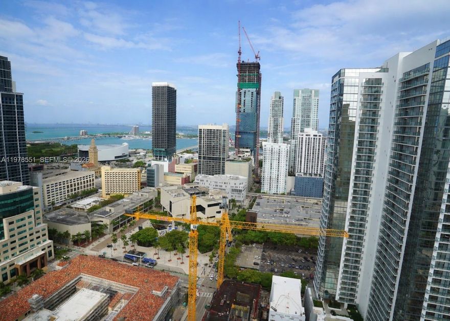 Stunning 1-bedroom, 1-bathroom residence at District 225, Downtown Miami’s new Airbnb-friendly tower. This fully furnished home is filled with natural light and features a bright, open layout designed for modern city living. Residents enjoy exceptional amenities, including a rooftop spa, fire pit, summer kitchen, resort-style pool, lounge and recreation room, fitness center, basketball and racquetball courts, rock-climbing wall, co-working spaces, and an elegant double-height lobby. The building also offers 24/7 security, valet and self-parking, an on-site café, electric bikes with charging stations, and optional housekeeping services.