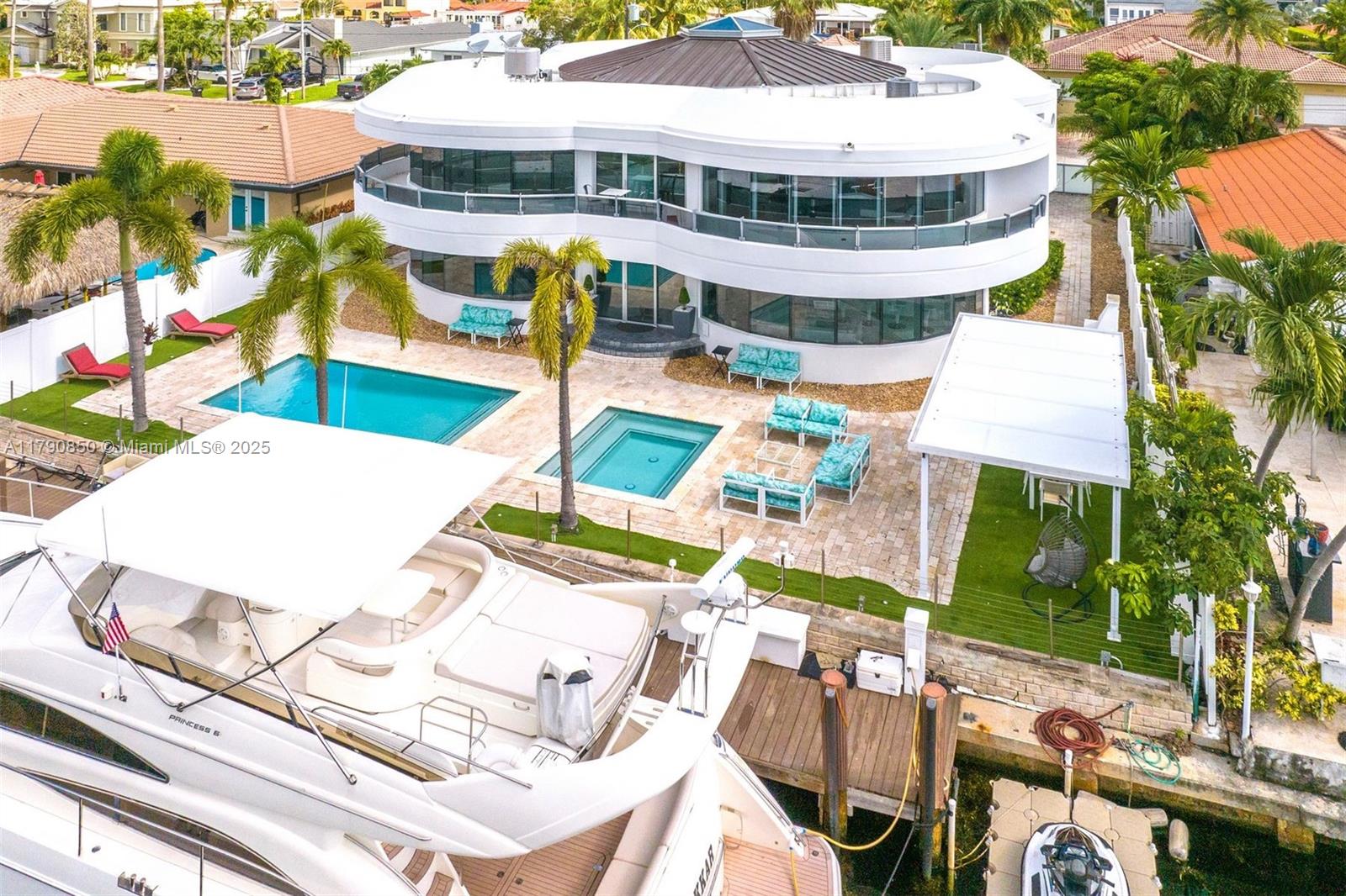 Rental Property at 3344 Ne 167th St, North Miami Beach, Miami-Dade County, Florida - Bedrooms: 6 
Bathrooms: 7  - $25,000 MO.