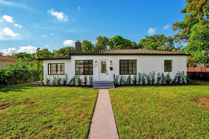Located in the sought-after Miami Shores. The home features a beautifully designed kitchen w/ an artistic pine partition, that takes center stage. The kitchen is a chef's paradise with top-of-the-line stainless steel appliances, custom cabinetry, and a large island. The rest of the home is equally impressive. And THAT'S NOT ALL! This property comes with an EXCITING BONUS – its MASSIVE UPSIDE POTENTIAL. By adding an addition and/or a pool, you can instantly enhance the property's EQUITY, taking advantage of a comp property just four doors down with additional square footage, promising a substantial RETURN ON INVESTMENT. For reference, here's the address of the comp: 19 NW 109th St, Miami Shores & 49 NW 108th St, Miami Shores. An absolute must-see!