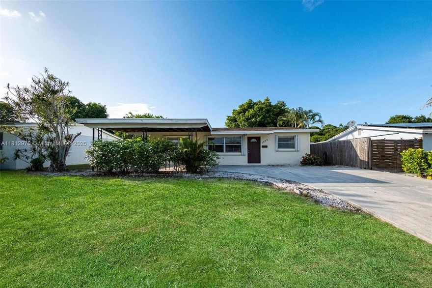 Welcome to this beautifully updated single-family home featuring 3 spacious bedrooms and 2 full bathrooms, all on one convenient level. Step inside to find durable tile and luxury vinyl plank (LVP) flooring throughout, offering both style and low-maintenance living.
The heart of the home is the modern kitchen, complete with sleek quartz countertops, painted cabinetry, and stainless steel appliances—perfect for cooking and entertaining. The open layout provides a seamless flow between the living, dining, and kitchen areas, ideal for everyday living and gatherings.
Enjoy the comfort of single-story living in a well-maintained, move-in-ready home. Whether you're a first-time buyer, downsizing, or looking for a smart investment, this home has it all. Schedule your showing today!