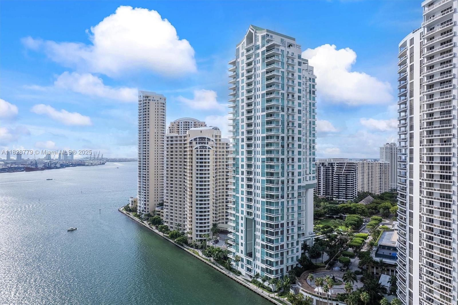 Experience elevated living in this impeccably renovated 5-bed, 5.5-bath corner residence in one of Brickell Key’s most desirable buildings. Soaring 12-foot ceilings and walls of glass frame sweeping views of the ocean, Biscayne Bay, and Miami’s skyline. The expansive split floor plan offers refined comfort with remodeled baths, custom built-ins, a private elevator, ample living and dining areas and generous storage with built in shelfs. Enjoy three assigned parking spaces and access to exceptional amenities including 24/7 valet and concierge, 2 fitness centers, pool, jacuzzi, tennis, racquetball, basketball courts, community room/business center, and more. A rare opportunity on the island.