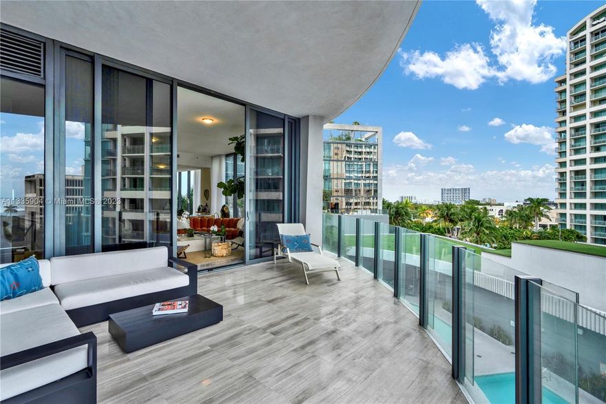 Step into a world of sophistication and luxury of Miami's exclusive Park Grove Two Condo.  This stunning corner residence overlooks views of the bay, marina, pool from the expansive balcony! Boasting 2,558 sf ft of immaculate living space, 3 beds, 3.5 baths, marble floors, private elevator and 12 ft floor-to-ceiling glass create a warm and welcoming environment. The gourmet kitchen offers top-of-the-line Wolf and Sub-Zero appliances and incredible views of Biscayne Bay. Spectacular resort-style living! Take a dip in one of the 4 pools, rejuvenate at the spa, or break a sweat at the fitness center. Enjoy a delicious meal at the signature restaurant, or lounge in one of the cabanas. Don't miss your chance to make this fabulous property your own! Your lifestyle awaits!