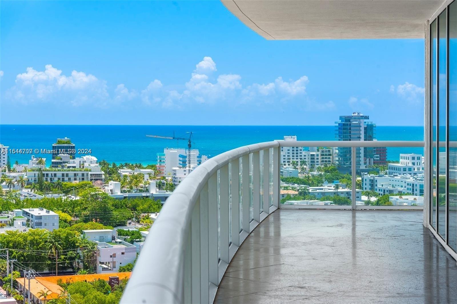 Luxury living two bedrooms Philippe Starck designed Icon South Beach. The 10 Line is Corner unit residences featuring a great split floor plan for sky home living and unobstructed east view.
This beautifully decorated 2-bed, 2-bath has Italian marble floors throughout and over 700 Sf of balcony. Year round entertaining from this 24th floor unit. Views for miles of South Beach.
Located in the prestigious South of 5th neighborhood, walkable to shopping, cafes & restaurants and the beach.