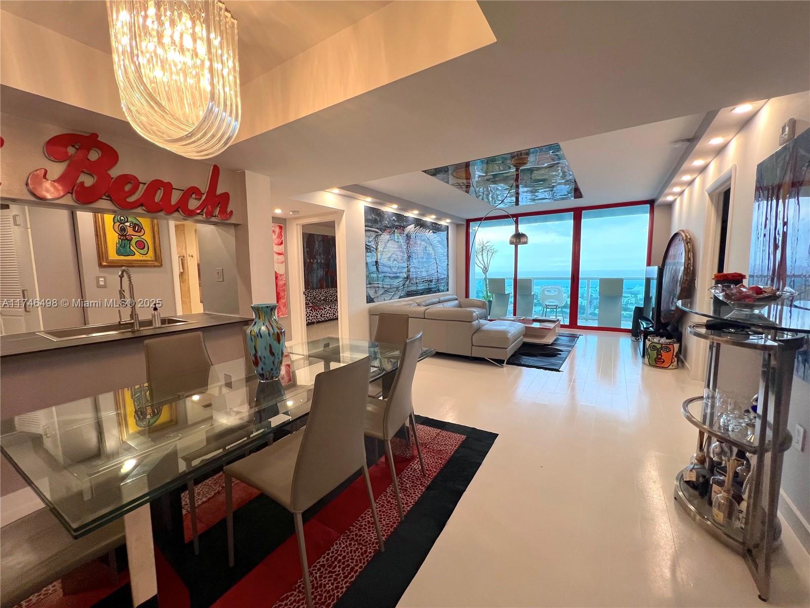 Rental Property at 650 West Ave 2804, Miami Beach, Miami-Dade County, Florida - Bedrooms: 2 
Bathrooms: 2  - $5,500 MO.