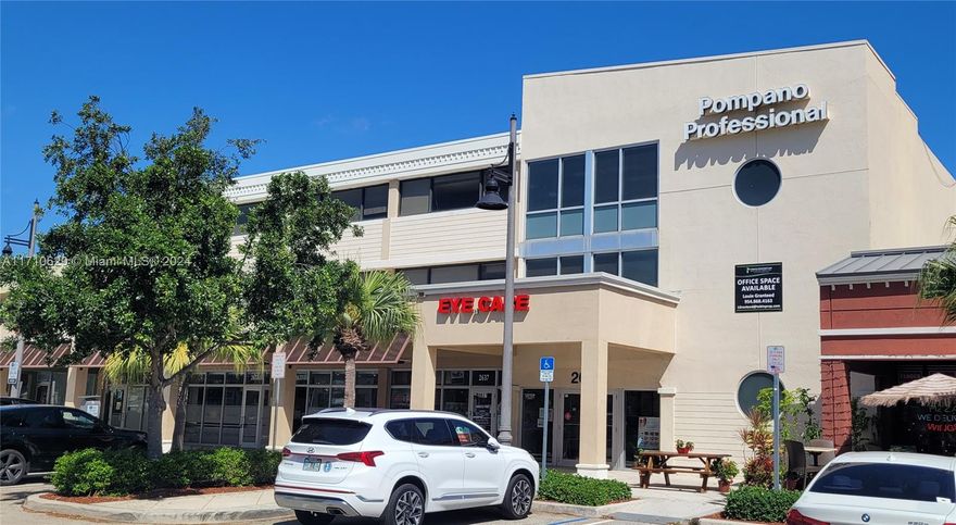 Welcome to the Pompano Professional Building, an exceptional office building located in the heart of Pompano, Florida, offering multiple units for lease located on the vibrant travel corridor of East Atlantic Blvd. This prime commercial property provides an ideal setting for businesses of all sizes, from startups to established corporations.
sed to be the perfect address for businesses looking to thrive and grow in the bustling city of Pompano.
