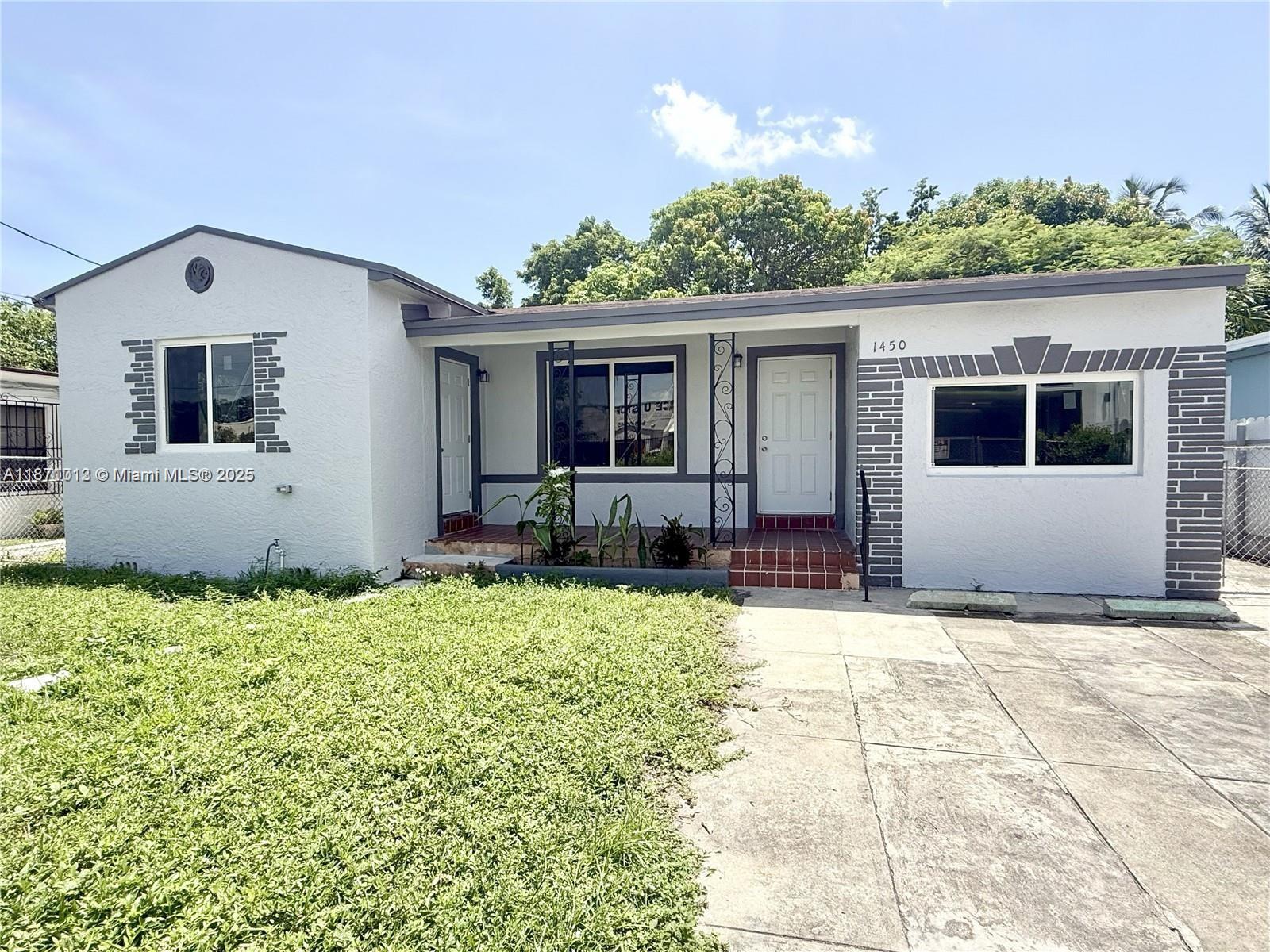 1/1 centrally located close to Wynwood, the Miami River, Brickell, and Miami International airport with No Association. Partially remodeled, recently painted with new floors, new plumbing & new impact windows + AC was recently serviced. The roof is less than 10 years old. AVAILABLE FOR SALE AND FOR RENT. Easy to show!