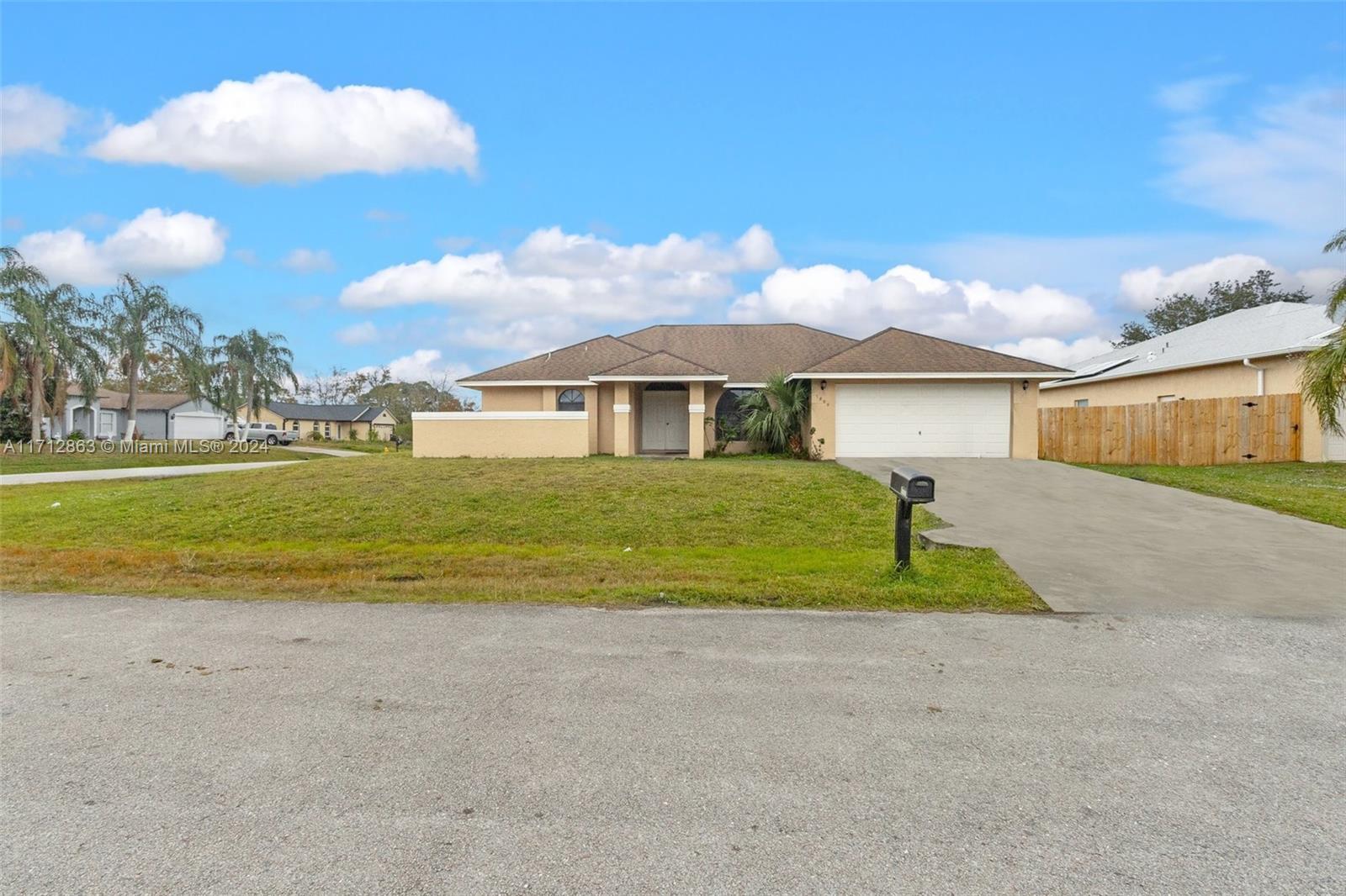 Finally...this is the one! ***MAJOR PRICE REDUCTION*** This charming 3-bedroom, 2-bathroom, 2-car garage single-family home in desirable Palm Bay offers plenty of space and comfort! Situated on over a quarter-acre corner lot, the fully fenced backyard is perfect for outdoor entertaining, pets, or creating your dream garden oasis. Inside, you’ll find a spacious, well-maintained split floor plan. The well maintained home includes a roof that is 12 years old, 2023 appliances, a 1 year old water heater, and 4 year old A/C & Air Handler for peace of mind. This one-story gem is close to schools, shopping, highways, and dining, while still offering the privacy and peace you crave. Schedule your showing today and make this house your home!