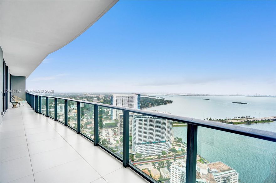 Welcome to luxurious fully furnished 4 Bed, 4 Bath residence located on prestigious Paraiso Bayviews in vibrant Edgewater. Enjoy breathtaking panoramic views of Biscayne Bay, ocean, and city skyline through floor-to-ceiling windows. Designed with elegance and modernity in mind, the residence features open-concept living areas, a sleek kitchen with top-of-the-line stainless steel appliances, premium finishes, and spacious balconies ideal for enjoying spectacular sunrises and sunsets. The building offers resort-style amenities including a rooftop pool, state-of-the-art fitness center, spa, tennis courts, social lounge, and 24-hour concierge service. Just minutes from the Design District, Wynwood, downtown Miami, and Miami Beach, this condo offers the best of Miami living.