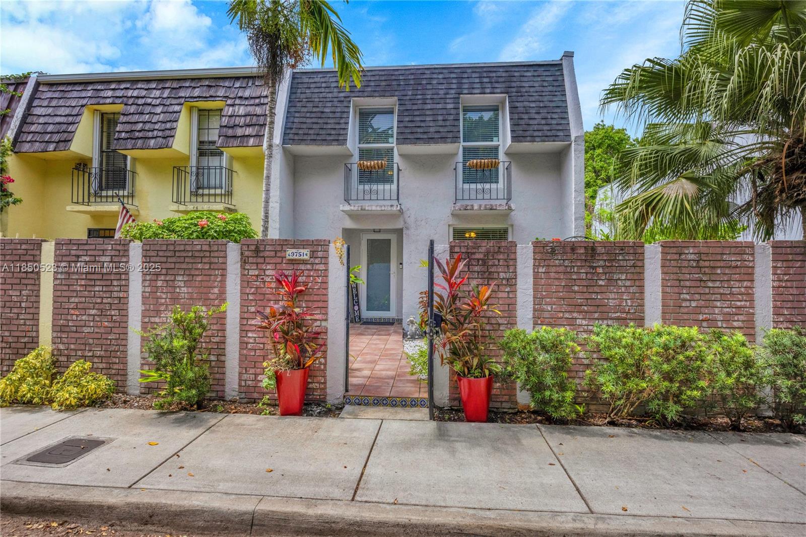 Beautifully updated townhouse in highly sought-after Cherry Grove now available!
This spacious and bright 1,632 sq ft townhome has been completely renovated from top to bottom. It features a perfect layout with a large, bright family room and a fully redone open kitchen equipped with high-end stainless steel appliances. Upstairs, you'll find two large bedrooms with stunningly updated en-suite bathrooms including a gracious balcony off the primary bedroom. As a corner unit, it offers the added benefit of a front, side and back gated yard. Other notable features include impact windows and doors throughout, a newer roof, updated bathrooms, a large covered back patio, and a dedicated laundry room. Must See! Won’t Last!