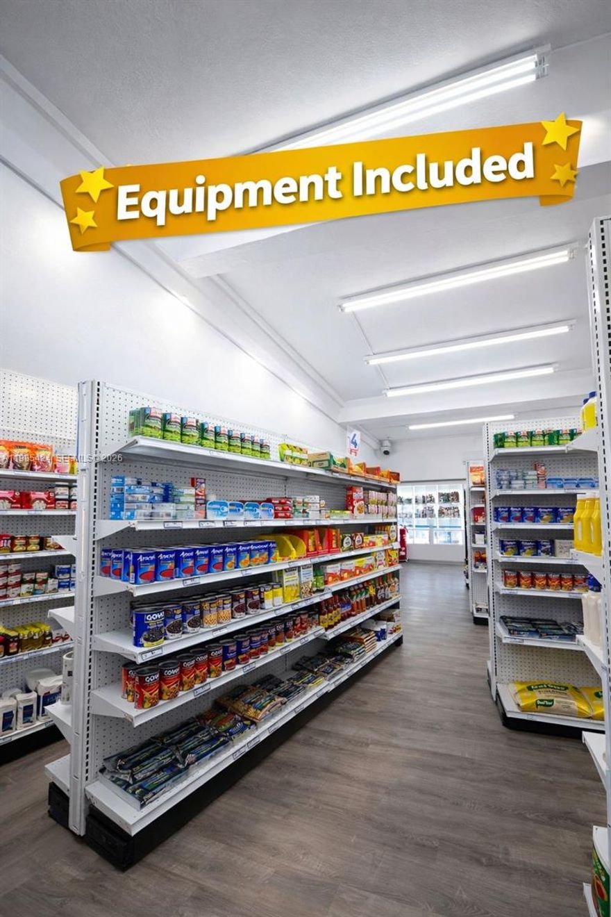 Excellent opportunity to own a fully operating supermarket in a high-demand area of Hialeah. The business is well-established with a loyal customer base, strong daily traffic, and great income potential. Fully equipped with inventory and equipment included. Ideal for an owner-operator or investor looking to grow an already successful business