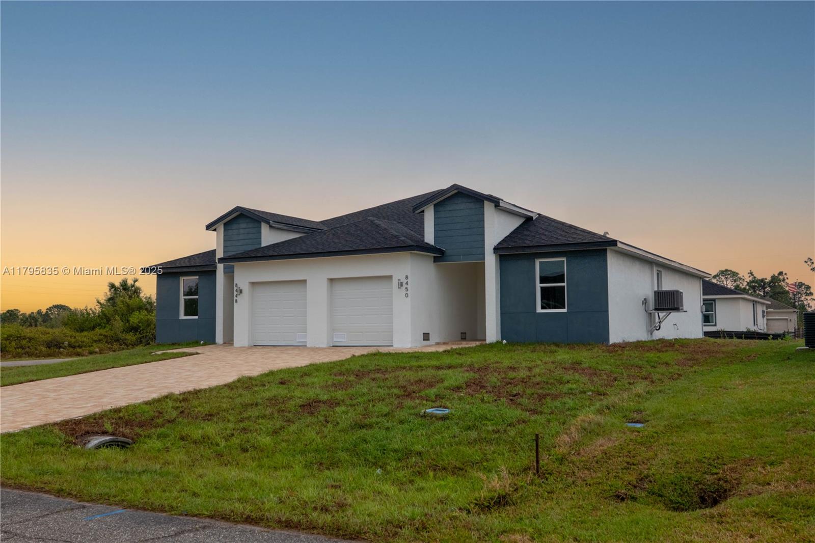 Modern 3-bedroom, 2-bathroom, 1-car garage duplex, built in 2025, features stainless steel appliances, granite kitchen countertops and a total living area of 1,379 square feet. Located in South Gulf Cove, one of Southwest Florida's premier boating and beach communities, with the Myakka River, Charlotte Harbor, and the Gulf of Mexico just minutes away. Just steps from canals and waterways ideal for kayaking, paddleboarding, and fishing, Just 15 minutes from the beaches of Boca Grande and Englewood. 10 minutes from Port Charlotte Town Center with a variety of national retallers. A location that offers an excellent quality of life.