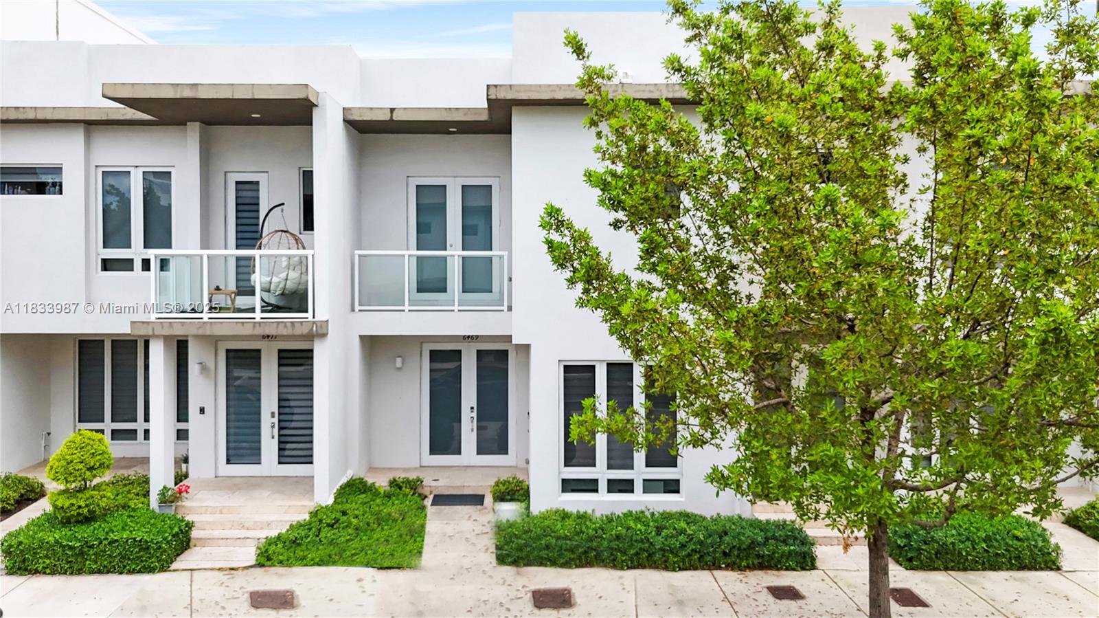 Experience luxury living in this elegant and modern townhouse located in Landmark Doral. This beautifully residence features 4 spacious bedrooms & 3.5 full bathrooms. The open-concept layout is enhanced by high-impact windows and doors, sleek porcelain flooring throughout, a striking glass staircase railing, and a contemporary kitchen with quartz countertops and premium stainless steel appliances. Upstairs, enjoy the convenience of an in-unit laundry area. Residents enjoy access to resort-style amenities such as multiple swimming pools, a jacuzzi, state-of-the-art fitness center, tennis courts, sauna, children’s water park, and more. Includes WI-FI. Tenant will moving out July 31, 2025