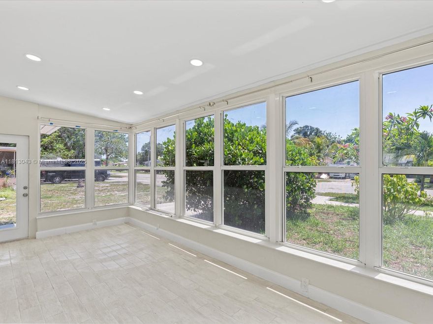 Here comes an opportunity you don't want to miss.

This fully remodeled single home is Move-In Ready! This charming home features impact windows, a new A/C unit, comfort, and upgrades throughout. The stunning kitchen with new appliances,
  BEAUTIFUL TROPICAL OASIS BACKYARD FENCE  WITH MANGO  TREES. neighborhood is close to downtown Fort Lauderdale. Just 15 minutes from the beach, Las Olas shops, top-rated restaurants, and multiple parks with effortless access to I-95, 595, and the Turnpike. This home flows from the living room through the kitchen and central space. plenty of room for pets, a boat, an RV, and so much more! | OVERSIZED LOT |  | Bright Open Floor Plan | Custom Lighting