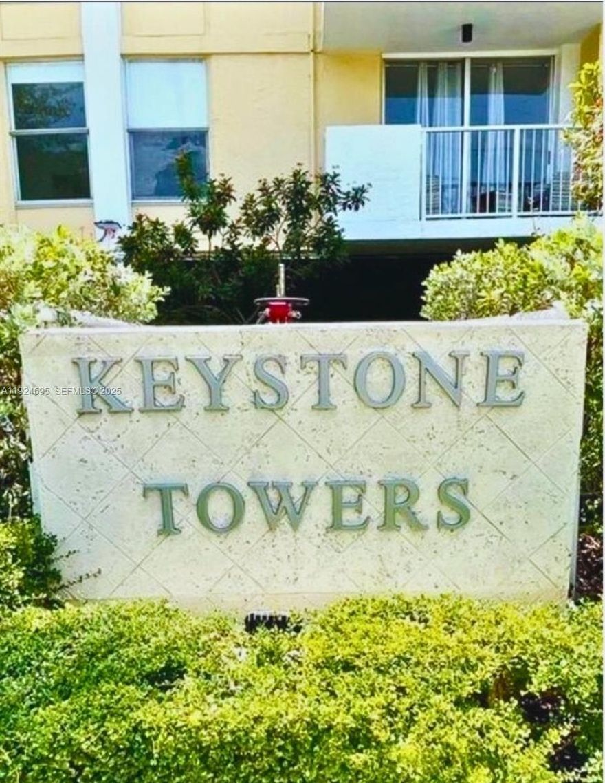 Updated 2BD/2BA at Keystone Towers
Discover tranquil living in a secure, updated residence offering excellent city views. This clean 2-bedroom, 2-bath unit features white tile in main living areas and new vinyl plank flooring in bedrooms.
Enjoy a quiet lifestyle with secure, assigned parking and a community pool overlooking a navigable canal with direct Biscayne Bay access.
Nature enthusiasts will love the proximity to Arch Creek Park and Highland Village Park. Experience the perfect blend of urban accessibility and a peaceful, nature-filled retreat. Call Co - Listing Agent: (305) 206-18-65 Ana Isabel Bernal .