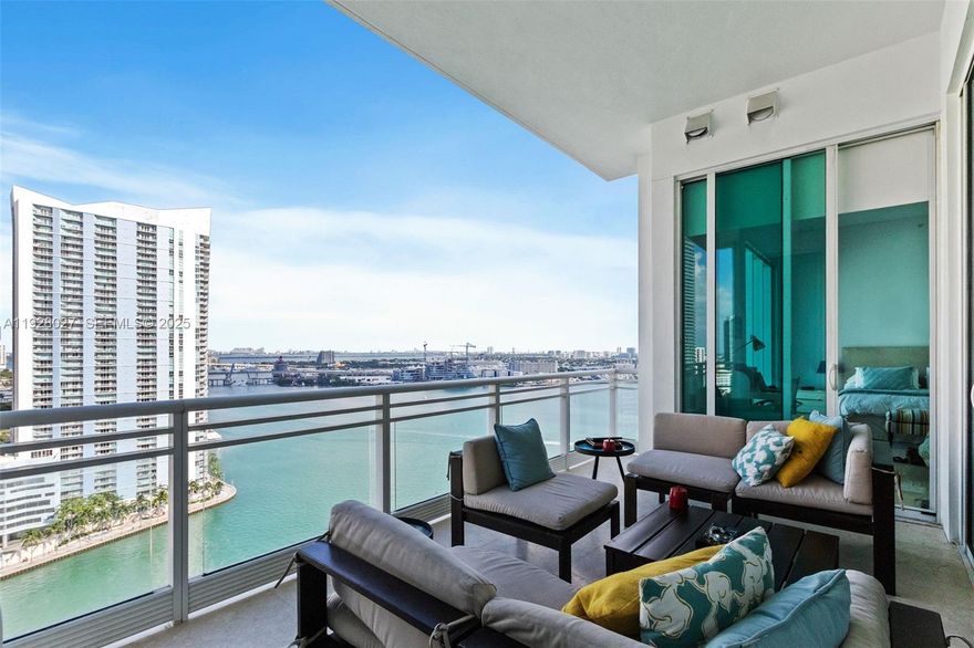Enjoy breathtaking panoramic views of Biscayne Bay and the Miami skyline from this 20th-floor, 2-bedroom, 2.5-bathroom residence in Asia, Brickell Key’s premier luxury building with only 123 exclusive residences. Features include private elevators, soaring 12-foot ceilings, floor-to-ceiling glass, and a spacious open layout with high-end finishes and a split floor plan. This residence also offers a storage room on the same floor and 2 assigned covered parking spaces.

Asia Condominium provides 24-hour attended guard gate and concierge, valet service, pools, fitness center, spa, and tennis and racquetball courts. Brickell Key is a private, serene island just steps from Miami’s vibrant business district, shopping, dining and cultural activities. Minutes from Miami International Airport and Miami Beach.