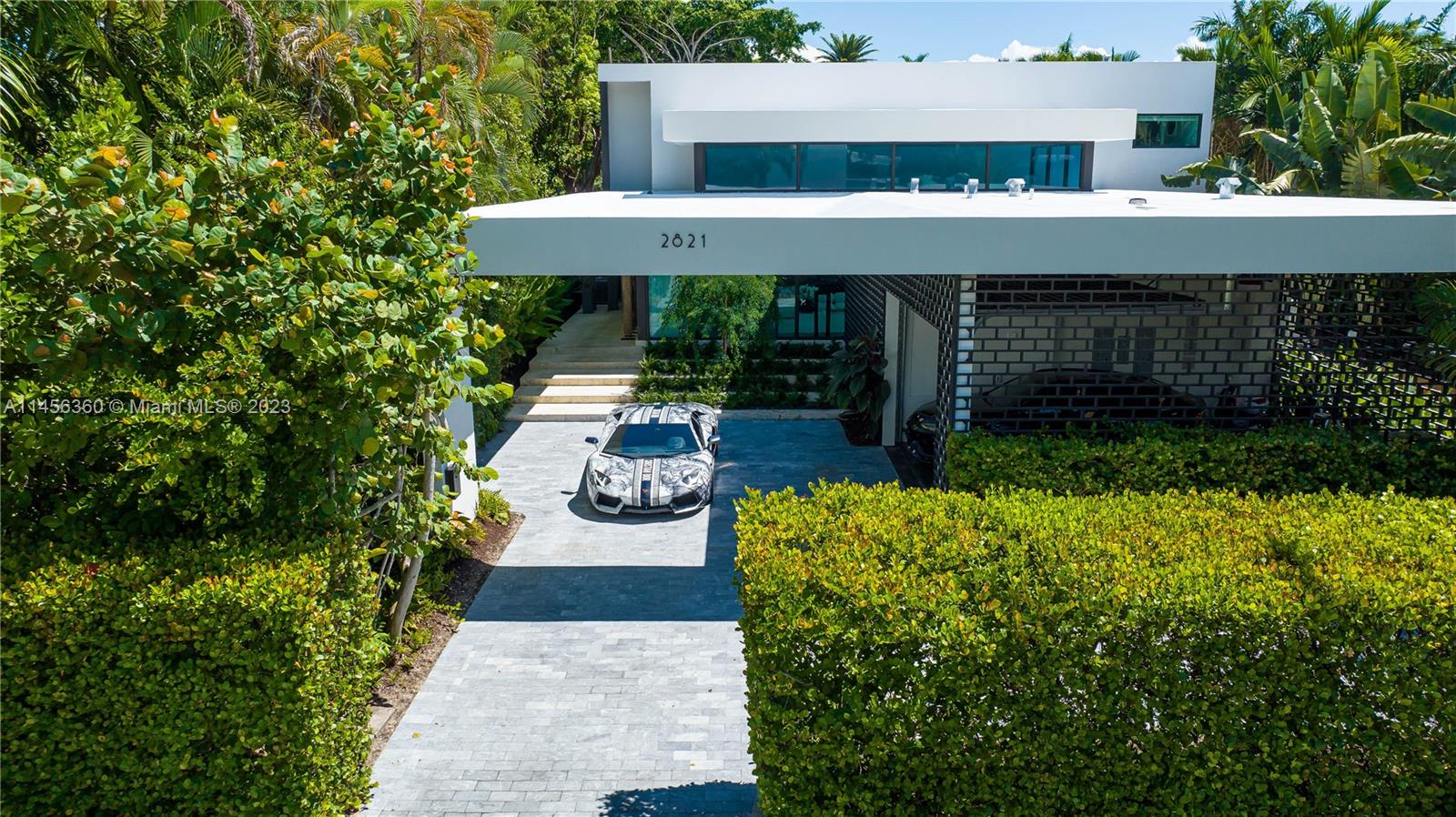 Introducing 2821 Lucerne ave Located Within The Ultra-exclusive, Gated Neighborhood ,Sunset Island #1.This Modern home is 4,905 SQ FT on a 10,800 SQ FT lot. 6 bedrooms, 6 full baths, 1 half bath. Heated pool, 2 car garage. Entering The Home, will see A Beautiful Wide Open Living Area Steel Staircase Leads You Up To The Large Master Suite With Large Full Bathroom. Next to The Master, You Will see three Bedrooms With a Full Bathroom. All Bedrooms are connected with large open balconies . Downstairs, There Are Two More Bedrooms Split To Opposite Sides Of The Home With Full Bathrooms and Half Bathroom, Kitchen, Formal Dining, Breakfast Area, Living Room, And Entertainment Living Room ..Developed by Todd Michael Glaser and Incognito Ventures. Designed by Domo Studio.