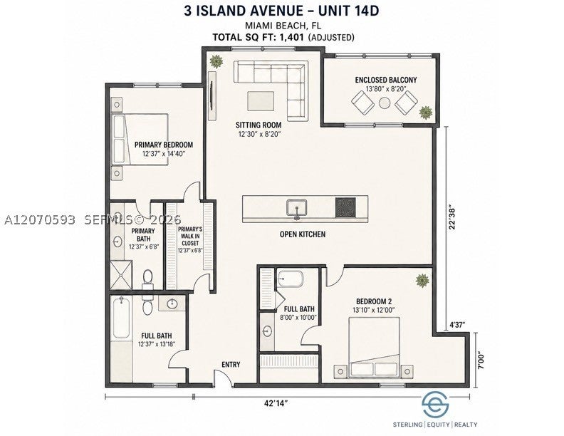 3 Island Ave 14D