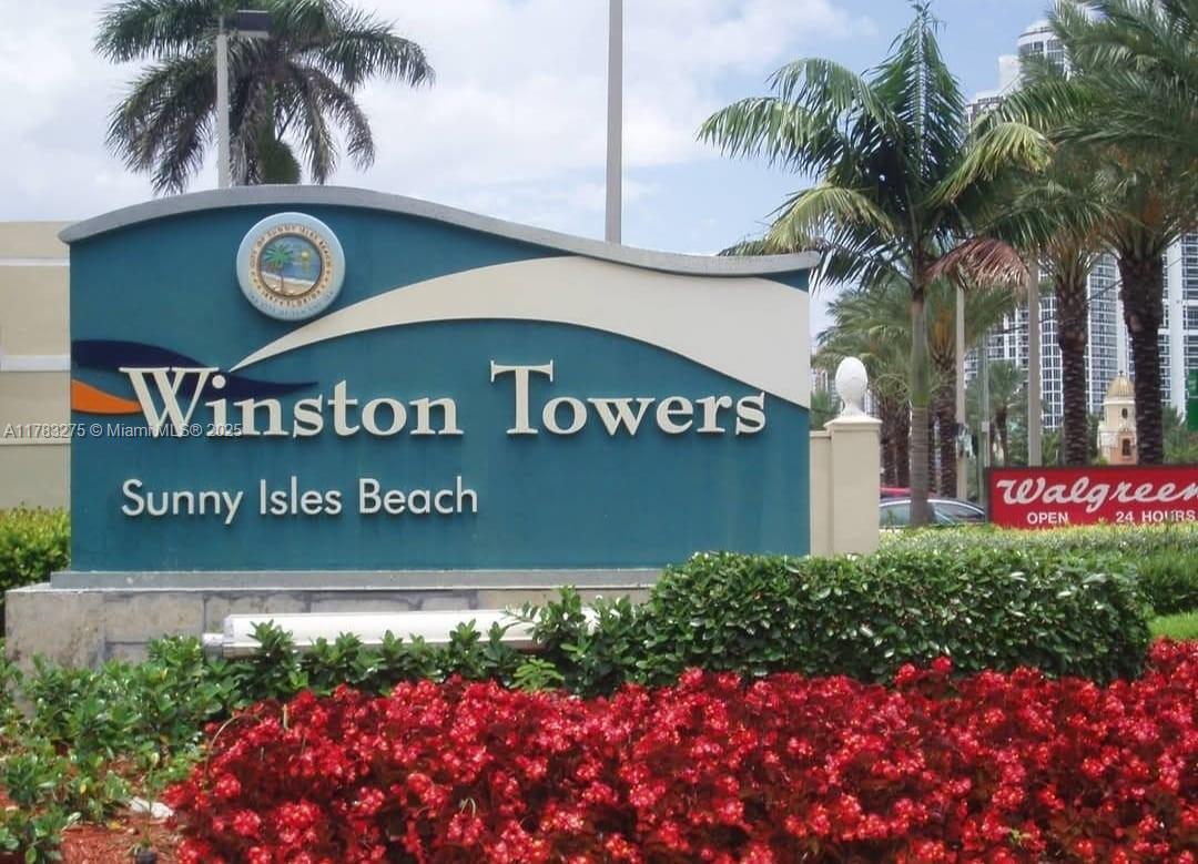 Rental Property at 290 174th St 2304, Sunny Isles Beach, Miami-Dade County, Florida - Bedrooms: 2 
Bathrooms: 2  - $2,950 MO.
